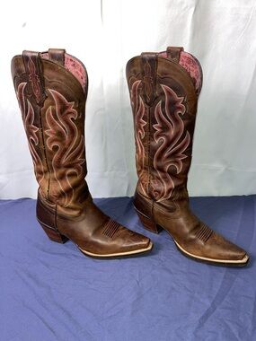 Ariat Heritage Women’s Brown Leather Western Boots